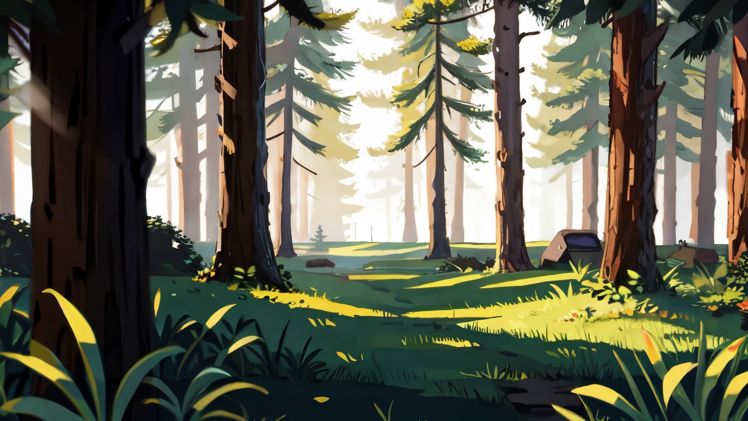 the forest