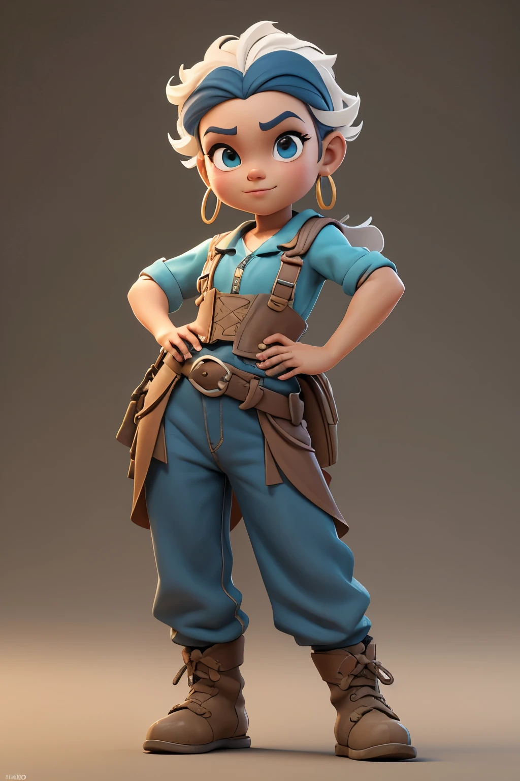 tijolo de barro, estilo 3D, estilo dos desenhos animados, estilo de Disney Pixar, paiting digital, fundo branco, different positions, de alta qualidade, melhor qualidade, obra-prima, 8k..