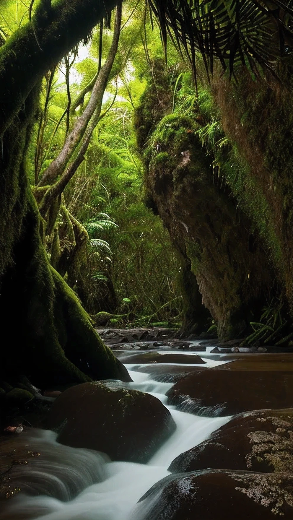 Atlantic forest, interior, paisagem, montanhas