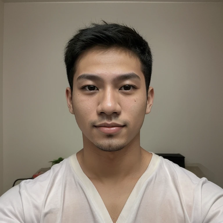 Homem jovem, muito bonito, latino asiatico, gay.