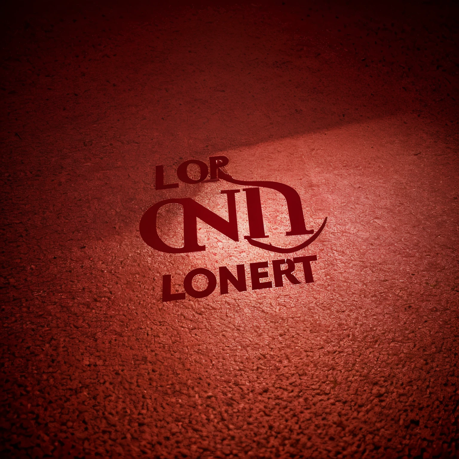 Logo escrito LC, vermelho e cinza