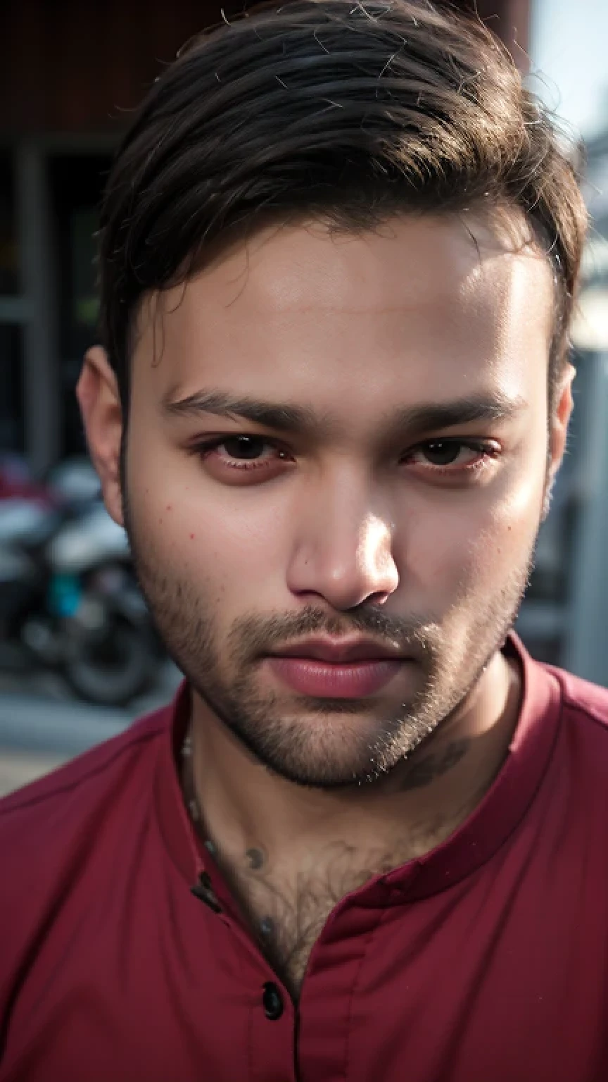 A beautiful young man with highly detailed skin,short beard,8k,high res,ultra realistic, photorealism,(real life photo,realistic:1.9),