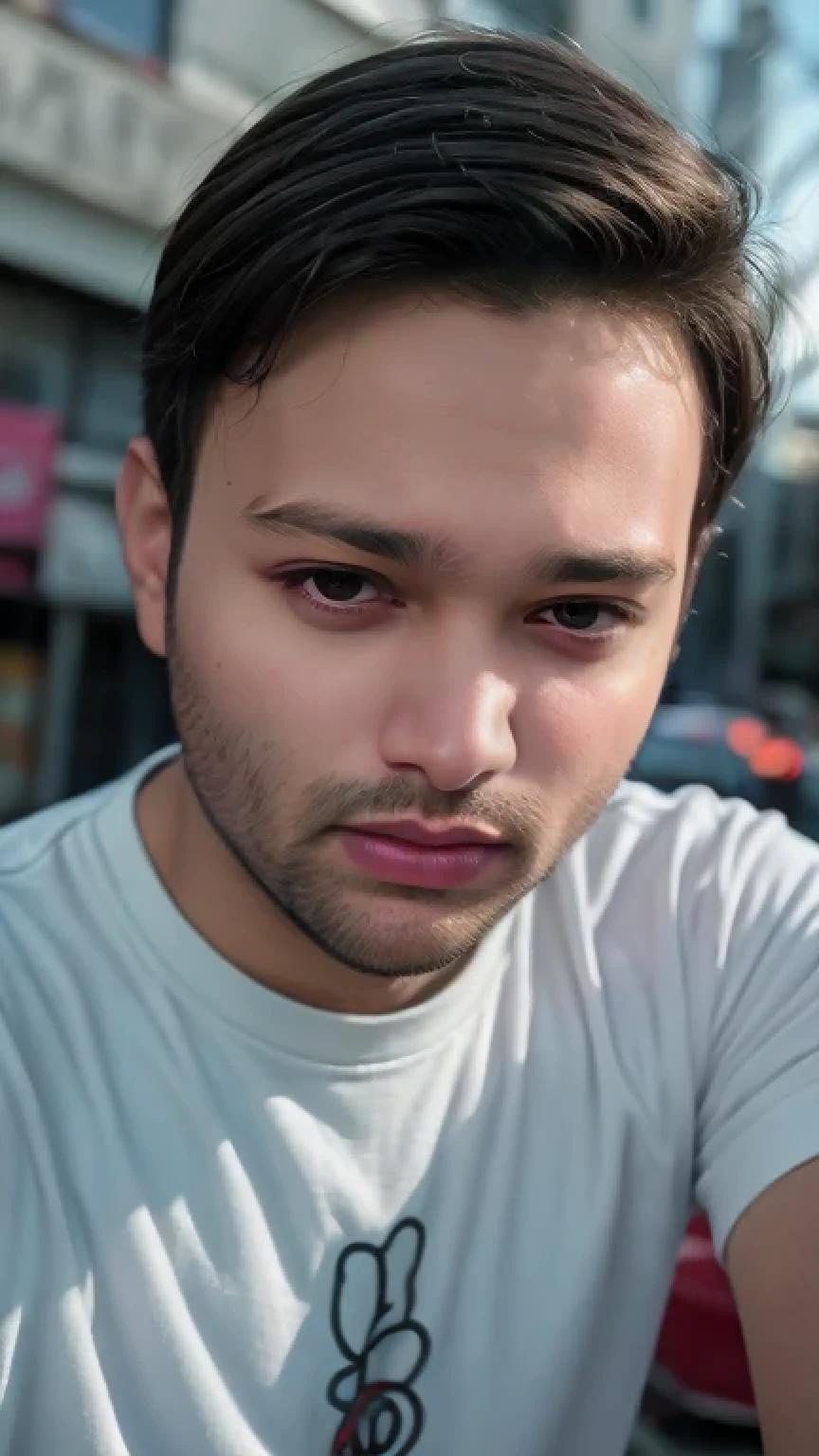 A beautiful young man with highly detailed skin,short beard,8k,high res,ultra realistic, photorealism,(real life photo,realistic:1.9),