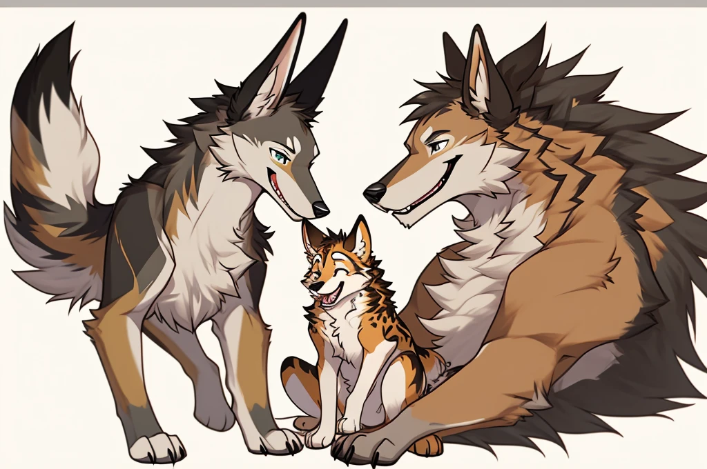 feral, jackal, black-backed jackal, animal, beast, thin, happy