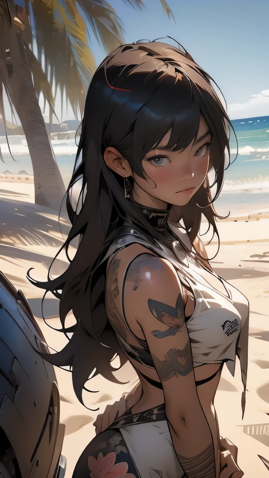 NSFW, smiling, sexy face, beautiful eyes