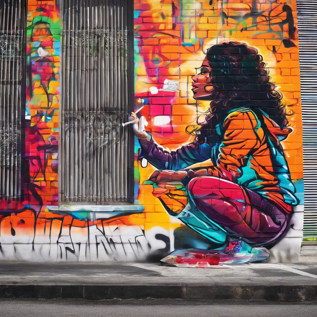 " artista pintando um quadro, Reflective surface, cabelos vermelhos, Melhor qualidade, ultra-detalhado, realista, retratos, cores vivas, studio lighting",