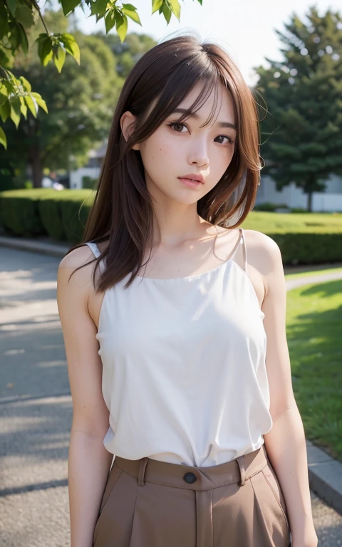 ((Sex in the great outdoors)), (Petite and slender body line)、Small beautiful breasts、Thin thighs、Small beautiful butt、Narrow waist、((Beautifully shaped crotch、masturbating:1.1、Forcefully ejaculating from between the legs:1.3)), (Detailed eyes and face:1.2, Professional photography techniques)、(Perfect Anatomy)、(Gaze at the viewer、Shy face:1.ung Face、blush:1.2)、(Highest quality、Highest quality、Masterpiece、Ultra high definition、Reality)、(Detailed hands、Beautiful little hands of a girl:1.3)、(Dynamic Pose:1.1)