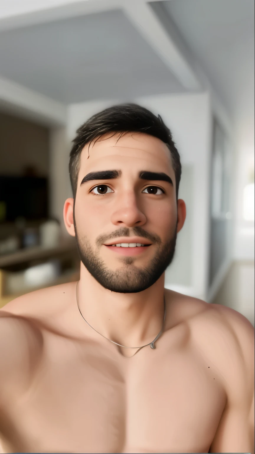 homem tirando selfie