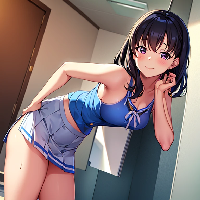 high school girl、locker room、Changing clothes、underwear