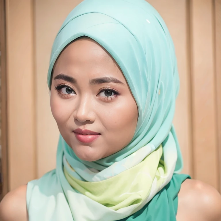 (masterpiece, best quality:1.2), 1girl, solo, hijab. 