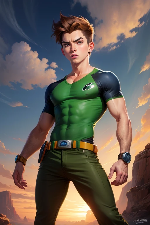 Crea un Fan art de la serie de Ben 10