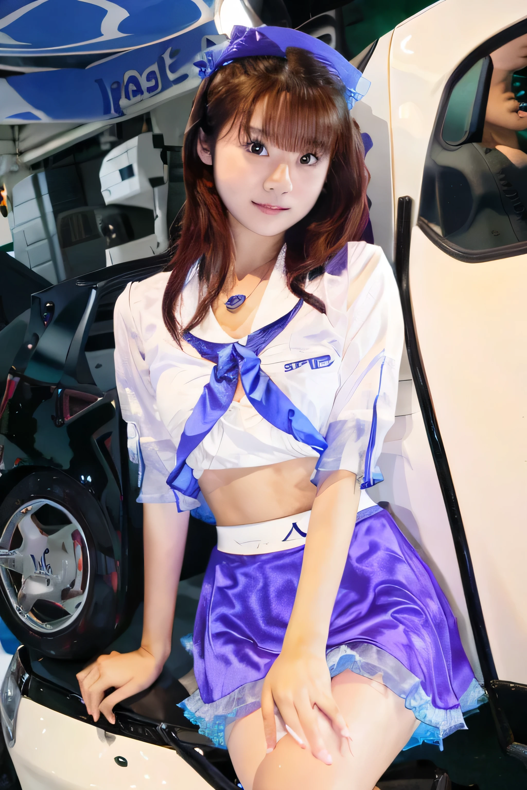 Asian woman in uniform sitting on a bench, JK uniform, wearing Japanese , Japanese girl uniform, Japanese , wearing, wearing , (((ＢCup Chest)))、(((I&#39;thin)))、Cute woman 24 years old、
(((small breasts)))、(((thin)))、(((8 life size)))、girl in uniform, magic , seifuku, cute high school girl, hyperrealistic , a hyperrealistic , realistic , magic 、(((Skirt flip)))、cute female teenager
(((spread your legs wide)))、(((thighs)))、