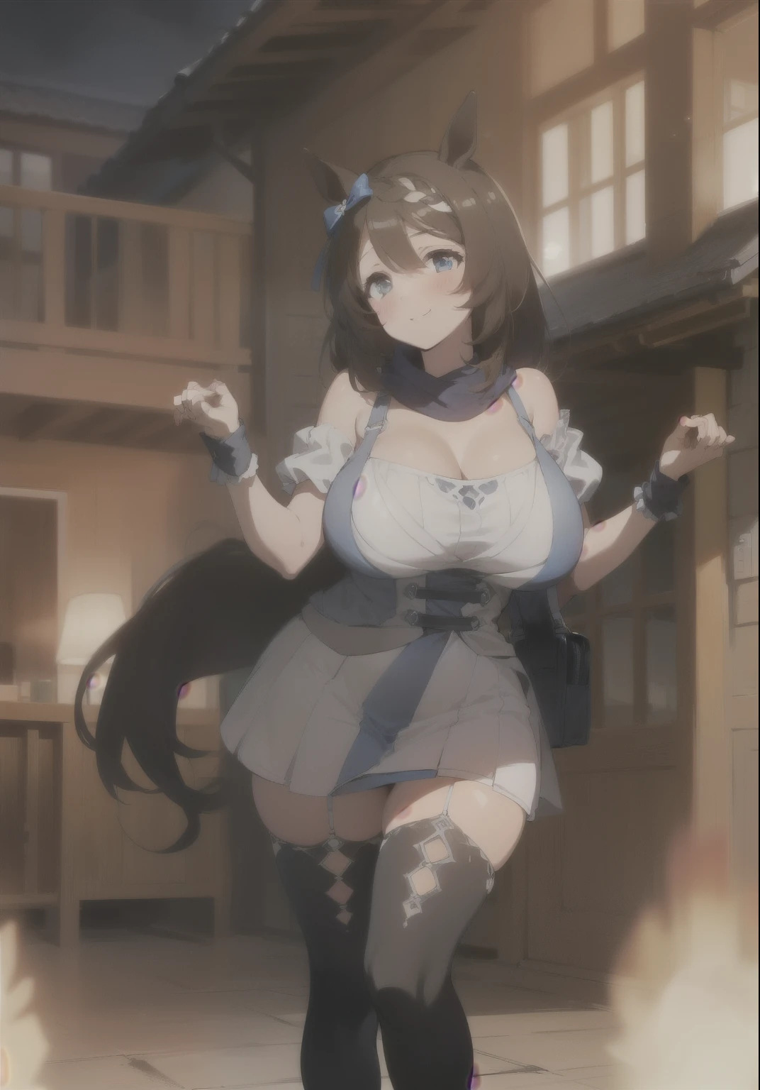 masterpiece, best quality, absurdres , perfect anatomy , kuo shenlin , cameltoe ,((vaginal)) ,(((sex))) , ((breasts blowjob)) ,(((fellatio))), ((paizuri)) ,nsfw , 1girl ,1boy,(((busty))),show off nipple , Lace , girl trembling with sexual climax ,steam, Lustrous skin, Dramatic light , lily ,collar ,playboy bunny