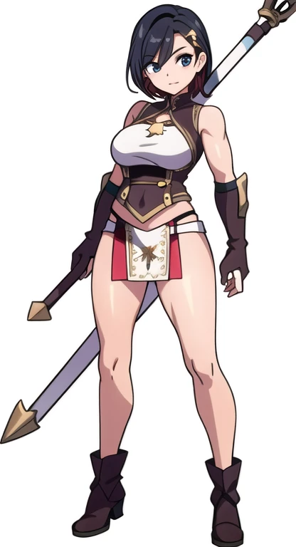 (((whole body:1.2))), (((Highest quality))) ,  woman, Reference Sheet, alone, 20years old, cute, 独奏, Swordsman, helmet, gladiator, breast plate, gloves, gauntlets, pussy, Big Breasts, ax, 大きなax, cat ears , Thigh height, Loin cloth only,  Medium Hair, Light reddish brown hair, parted bangs, 1girl,cute, garter belt, short boots, left hand on Hips, Twin tails