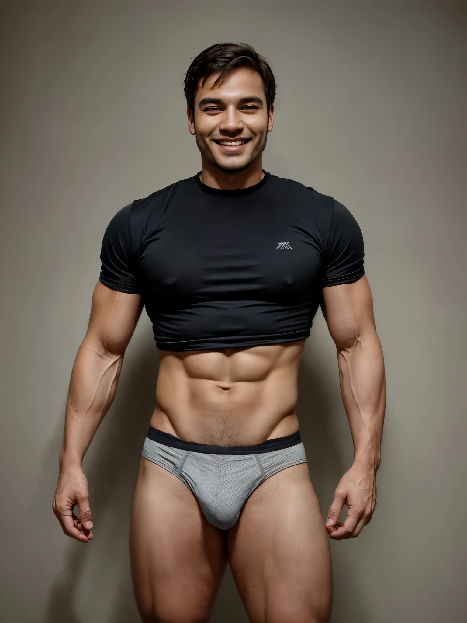 (a natural,subtle,soft,well-groomed) pubic hair, (realistic,vibrant) skin texture, (elegantly styled,dark and wavy) hair, (intimate,comfortable) lighting, (high resolution, detailed:1.2) details, (professional studio-level quality), (sensual,romantic) ambiance, (artistic,nude) portrait, (subtle warm tones), (dreamy,soft focus)