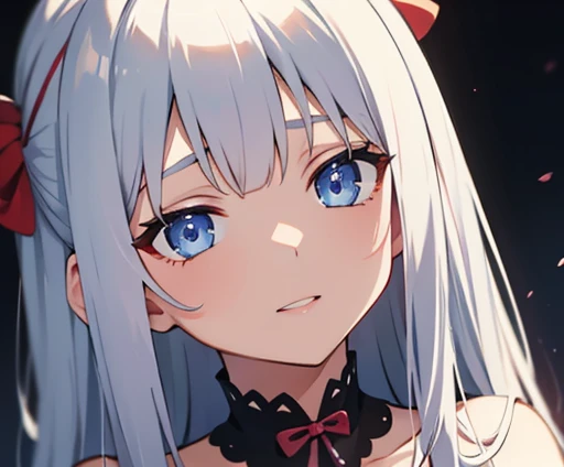 silver hair　blue eyes　anime　Hentai