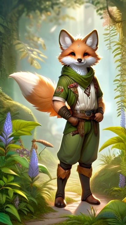 fox, Herbarian, Herbarian outfit, 