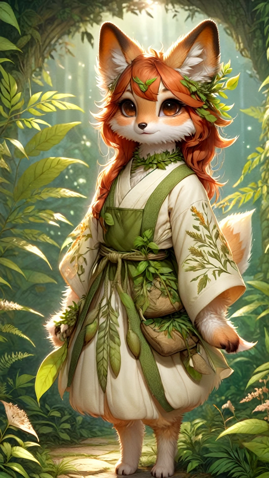 fox, Herbarian, Herbarian outfit,