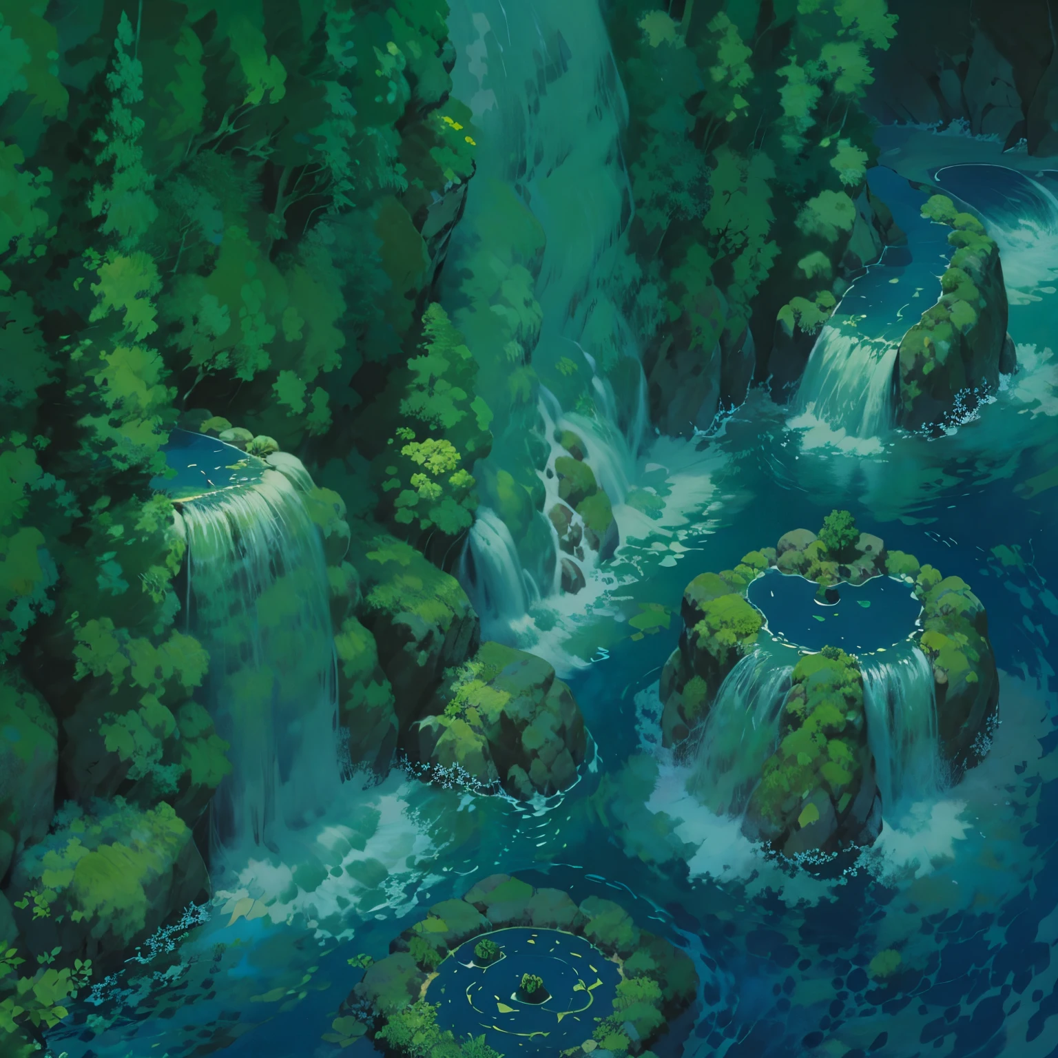 cascadas,