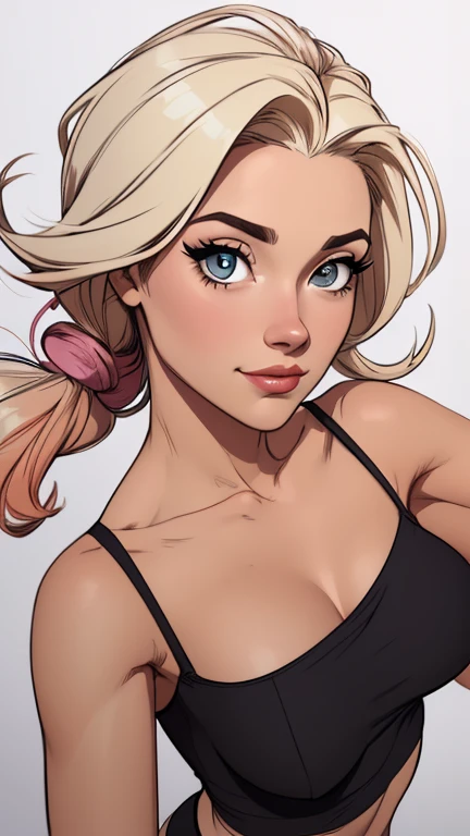 Personagem  mulher ninja com marcas de guerras Imagem de desenho animado de uma mulher .cartoon style illustration, estilo de arte dos desenhos animados, estilo de arte dos desenhos animados, digital illustration style, design de personagens altamente detalhado, arte digital detalhada coragem, Forest fan art, Design de personagens de retrato, beautiful digital illustration, retrato de alta qualidade, Arte em quadrinhos, mulher jovem cabelo com transas lindas . Beautiful lined eyes Medium large bust and wonderful sexy clothes. image expression of sexual desire from waist to head illustration