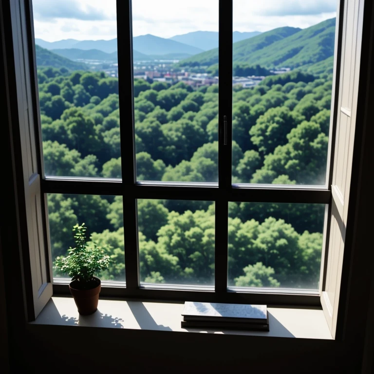 scenery outside the window