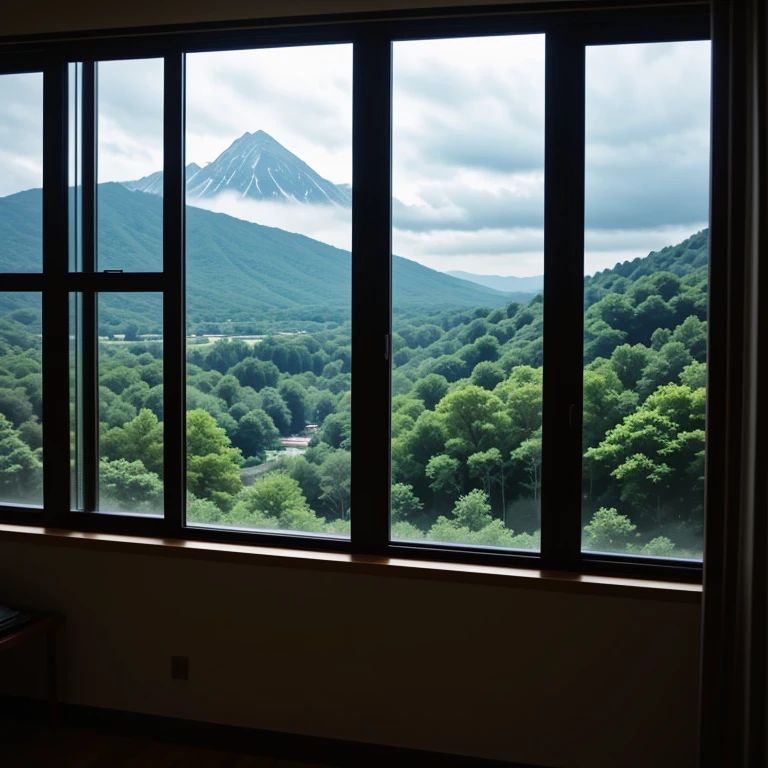 scenery outside the window