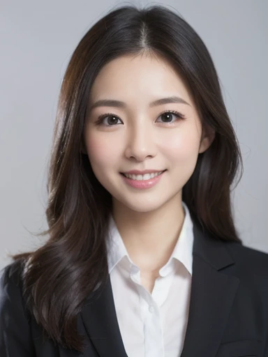 8K quality、highest quality、Realistic、view audience、
Japanese、1 female、30 years old、Height: 155cm、
pure atmosphere、Clean atmosphere、soft atmosphere、Gentle atmosphere、
social person、Working for a company、company uniform、