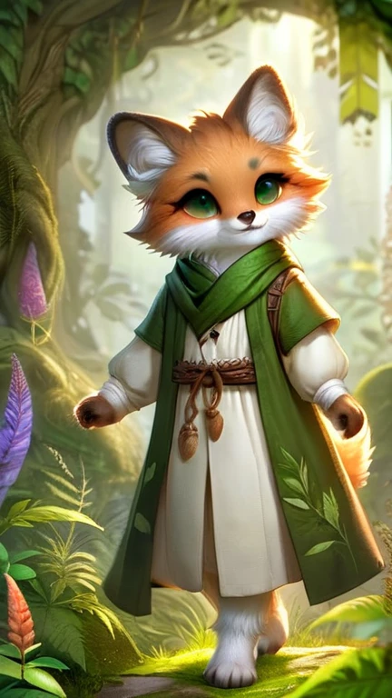 fox, Herbarian, Herbarian outfit, 