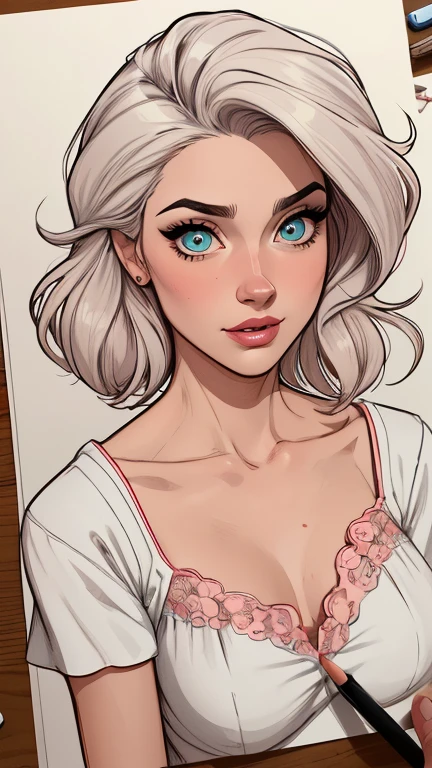 Personagem mulher ninja com marcas de guerras Imagem de desenho animado de uma mulher .cartoon style illustration, estilo de arte dos desenhos animados, estilo de arte dos desenhos animados, digital illustration style, design de personagens altamente detalhado, arte digital detalhada coragem, Forest fan art, Design de personagens de retrato, beautiful digital illustration, retrato de alta qualidade, Arte em quadrinhos, mulher jovem cabelo com transas lindas . Beautiful outlined eyes Medium large bust and wonderful sensual clothes. expression of sexual desire image from the waist to the head illustration