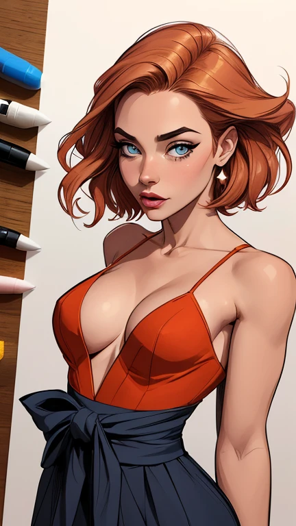 Personagem mulher ninja com marcas de guerras Imagem de desenho animado de uma mulher .cartoon style illustration, estilo de arte dos desenhos animados, estilo de arte dos desenhos animados, digital illustration style, design de personagens altamente detalhado, arte digital detalhada coragem, Forest fan art, Design de personagens de retrato, beautiful digital illustration, retrato de alta qualidade, Arte em quadrinhos, mulher jovem cabelo com transas lindas . Beautiful outlined eyes Medium large bust and wonderful sensual clothes. expression of sexual desire image from the waist to the head illustration