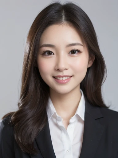 8K quality、highest quality、Realistic、view audience、
Japanese、1 female、30 years old、Height: 155cm、
pure atmosphere、Clean atmosphere、soft atmosphere、Gentle atmosphere、
social person、Working for a company、company uniform、