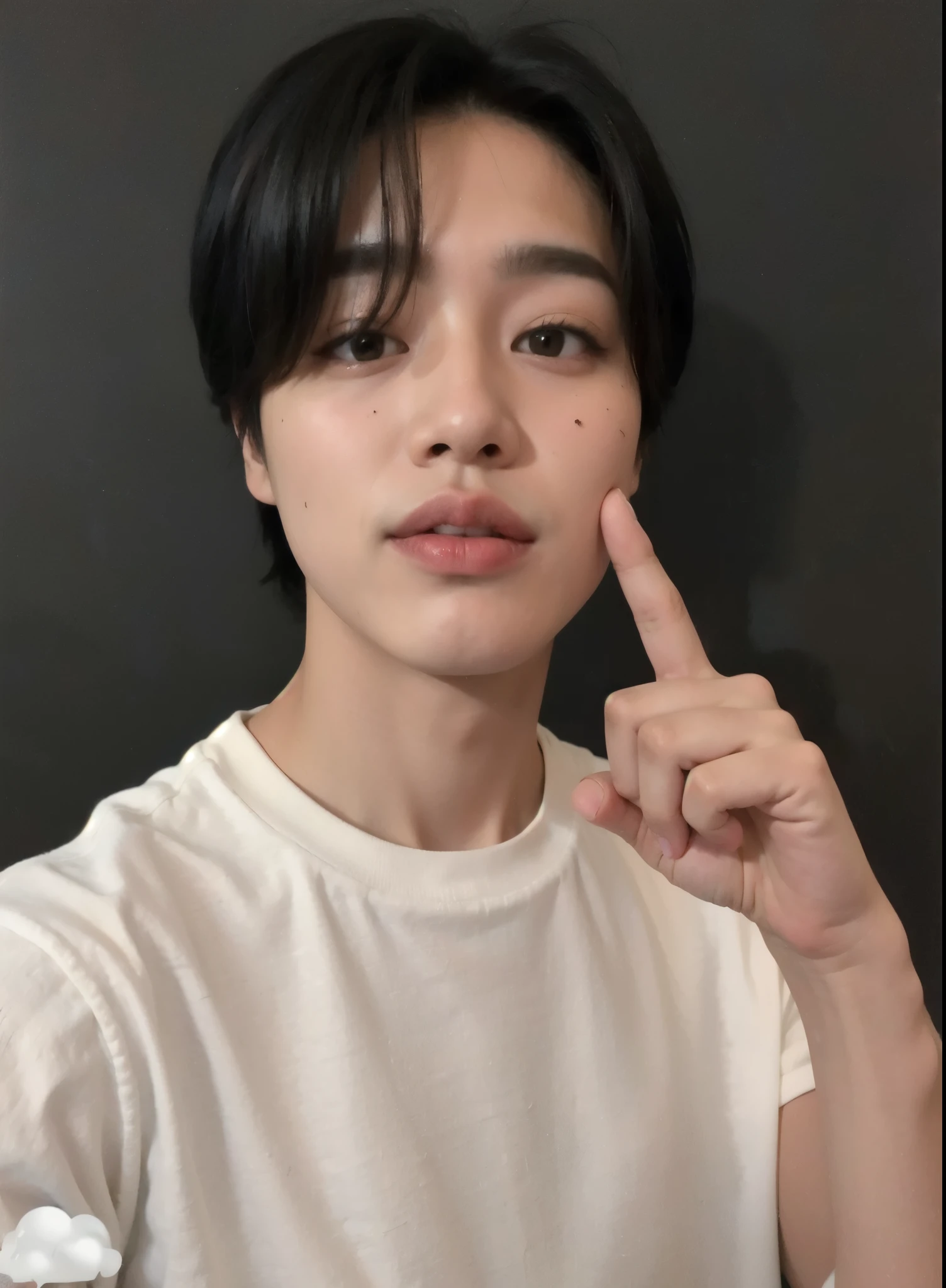 hay un hombre con un cepillo de dientes en la mano, Jimin\los labios carnosos, Jimin\his right eyelid is swollen, Jimin, park Jimin, accurate Jimin face, Jimin\'s grecian nose, Jung Jaehyun, kim doyoung, hyung tae, kim taejin, jinyoung shin, pale korean adorable face, Jaeyeon Nam, Hong June Hyung, bts park jimin