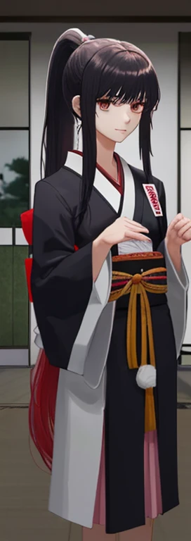 male,long hair,ponytail,Natural volume,Japanese high school students