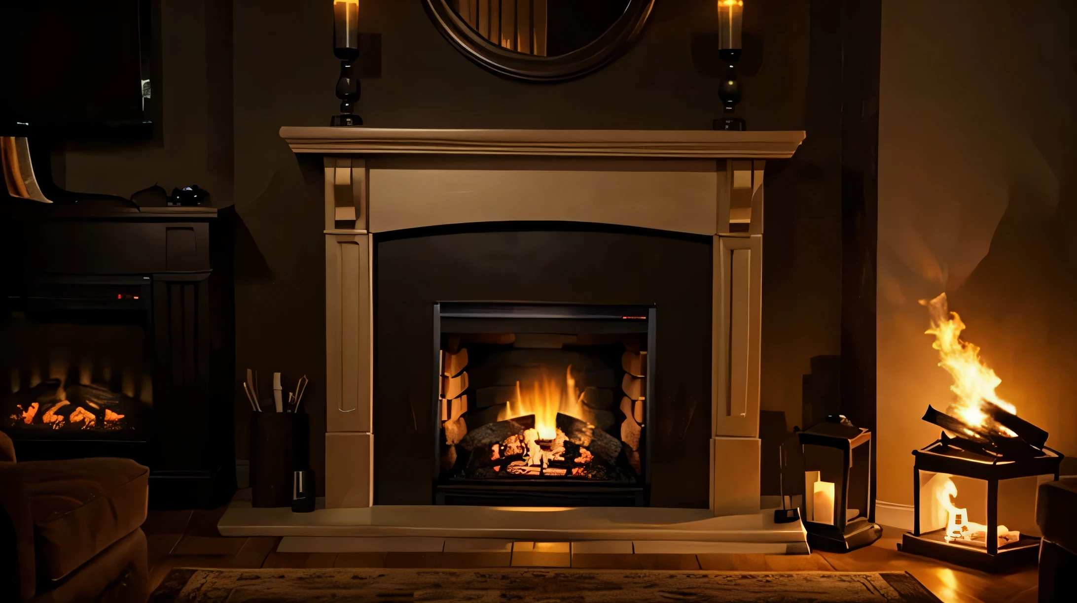 fireplace