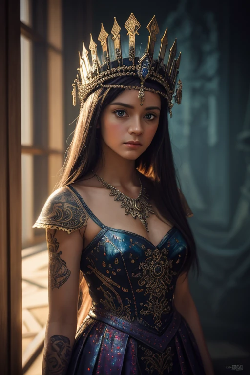 8K, ARTISTIC photogrAphy, best quAlity, mAsterpiece: 1.2), A (potrAit:1.2) Don Bluth Style doll, in a Dragon's Lair, full body RAW candid cinema, 16mm, color graded portra 400 film, remarkable color, ultra realistic, sad admosphere, dark lighting, oppressive atmosphere, depressive colors, kodak portra 400, photograph,r, Natural Light, Salvatrucha tatoos, Crown Metal, Pinhead lighgts, blur reflection, Brush Strokes, Smooth, abstract, Splatter, Oil On Canvas, rainbow colors, fractal isometrics details bioluminescens : a stunning realistic photograph of wet bone structure, 3d render, octane render, intricately detailed, titanium decorative headdress, cinematic, trending on artstation | Isometric | Centered