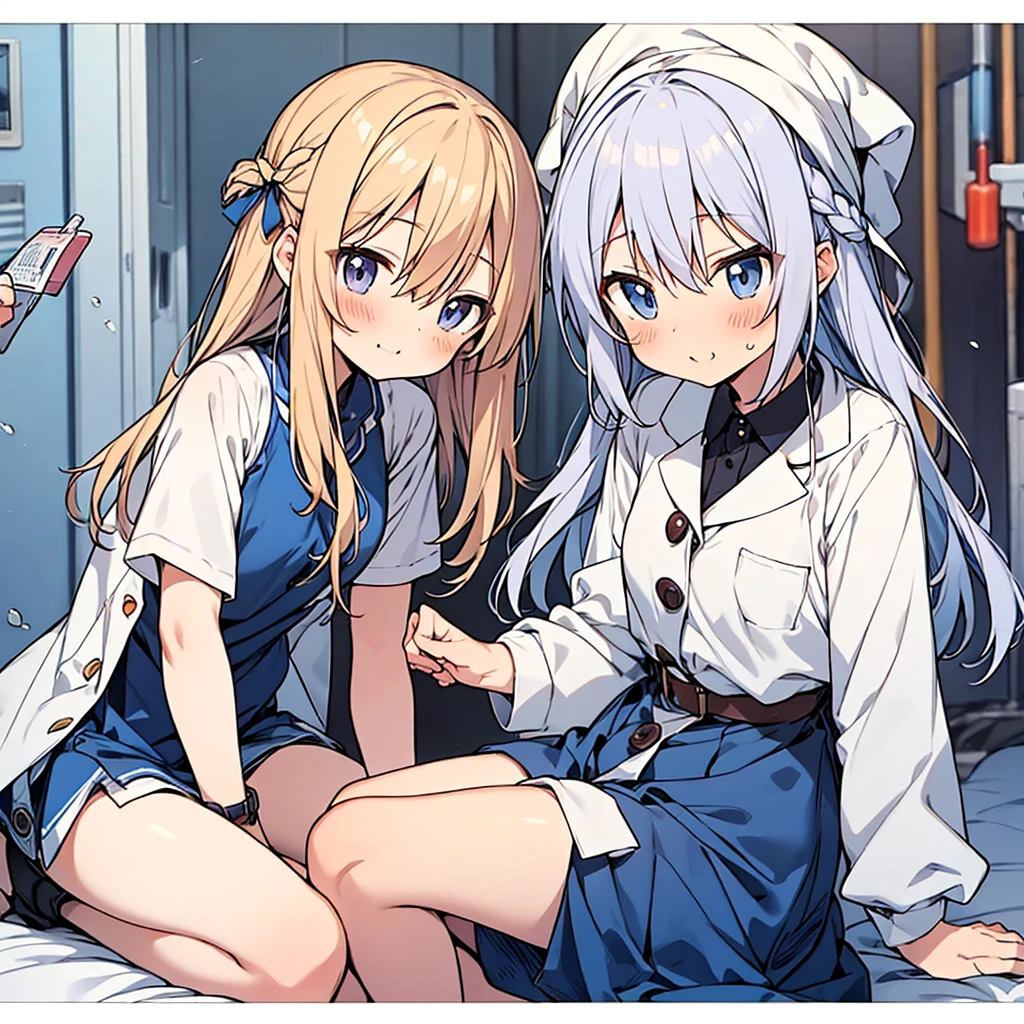 some bad girls was spanked by a nurse