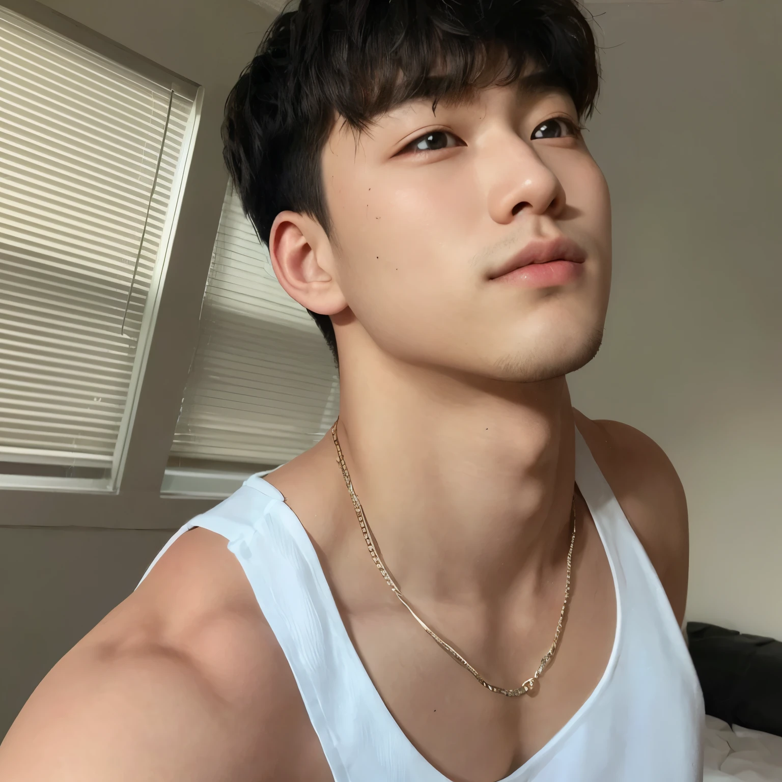  coreano de 17 ano e cabelinho, atraente e com o rosto definido e sexsy e fofo