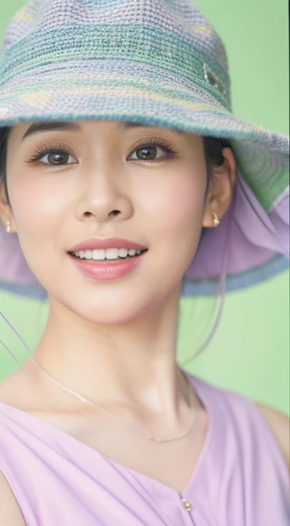 arafed woman wearing a blue hat and a white dress, profile pic, portait photo profile picture, 3 0 years old woman, 30 years old woman, xintong chen, mai anh tran, headshot profile picture, profile picture, profile image, chengyou liu, wenfei ye, beautiful image, profile photo, chinese woman, 2
