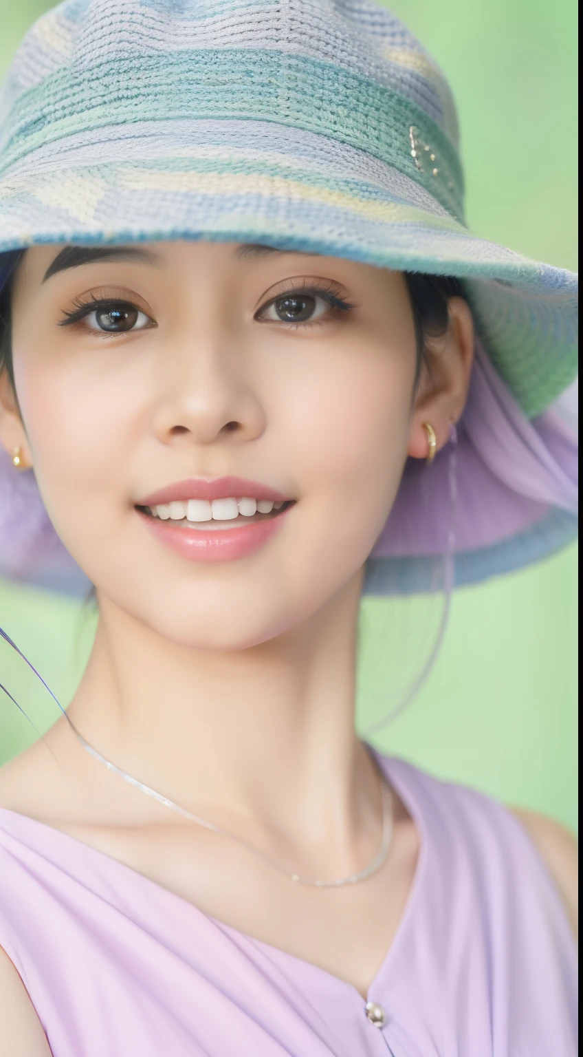arafed woman wearing a blue hat and a white dress, profile pic, portait photo profile picture, 3 0 years old woman, 30 years old woman, xintong chen, mai anh tran, headshot profile picture, profile picture, profile image, chengyou liu, wenfei ye, beautiful image, profile photo, chinese woman, 2