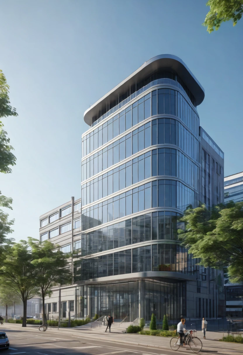 office building,
one-point perspective,day view,in the style of vray tracing,
extremely detailed,best quality,masterpiece,high resolution,8k,high resolution,hyper-realistic,photo real,highly detailed, 