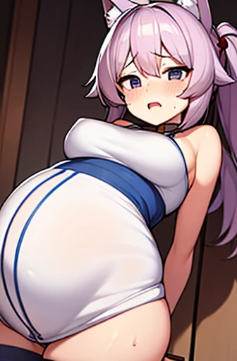 pregnant with many girls, Have cat ears,Pregnant, childbirth, work、A belly so huge that it can't exist in reality、Belly on the verge of bursting、Looks very painful、small face、Giant belly、Big belly、、masterpiece、very shy look、Are fat、Belly bigger than body、Exposed、big breasts、Very impatient、Being tortured with an enema、having sex、I'm trembling、sweating