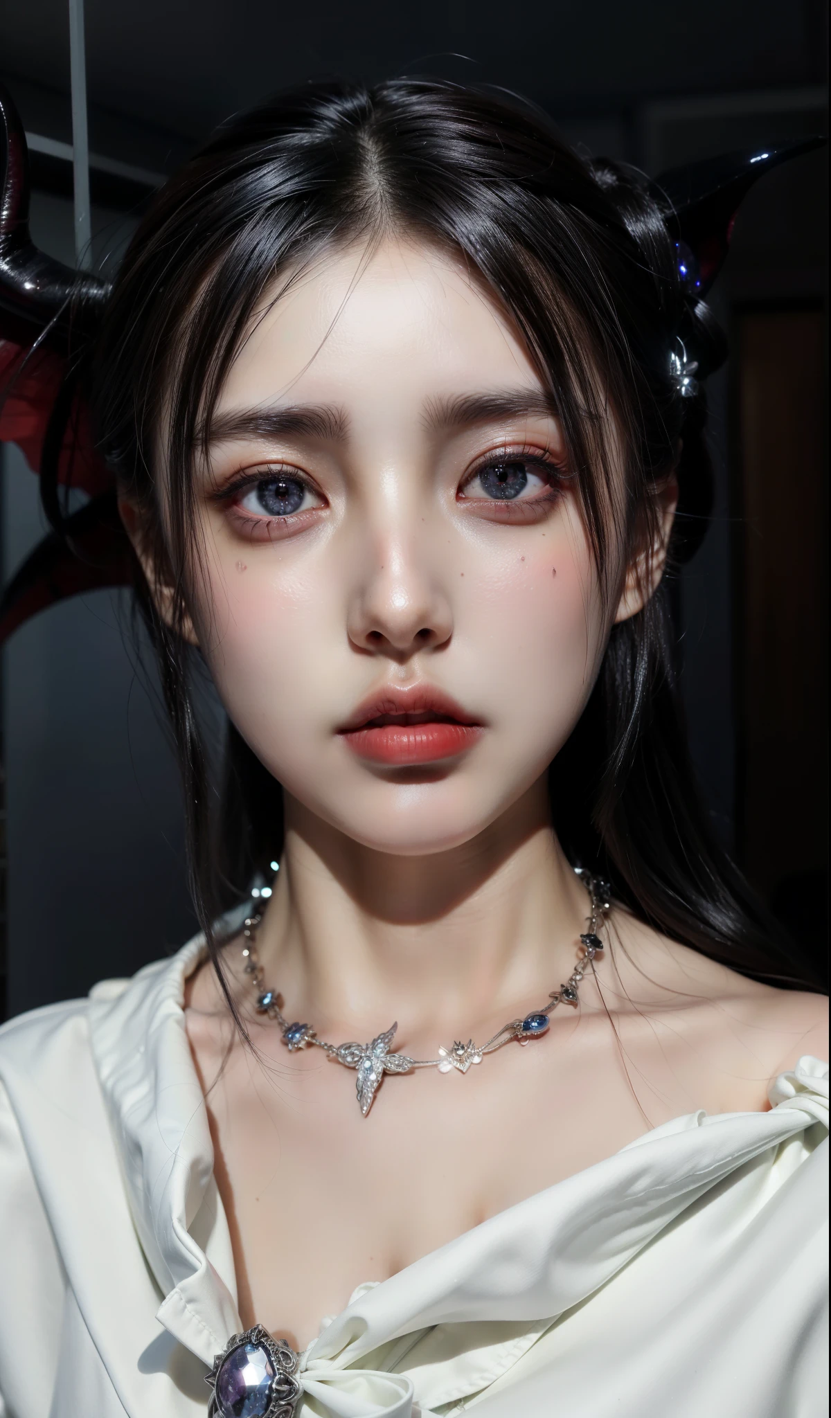 Detailed image quality,pandora witch,wing, succubus theme,堕落Angel,Excellent,scary,secret horror,tentacle,have eyes,uncanny valley effect,little beast blood moon,skeleton,vampire,Hellfire,dark queen,Angel,magician magic witch,16岁Angel,The glasses are blue(Pupils as deep and shining as the starry sky),The expression is lively