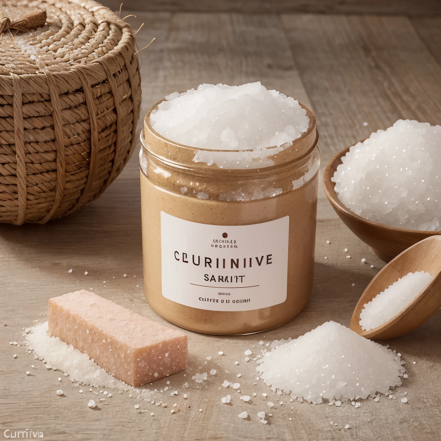 "Our packaging design for Curative Salt's Sindha Namak aims to capture the essence of purity and wellness. Against a backdrop of serene Himalayan landscapes, delicate pink salt crystals shimmer, emphasizing the natural origin and pristine quality of the product. The minimalist design, with soft pink hues and clean lines, reflects the simplicity and authenticity of our salt. Prominent branding proudly displays the name 'Curative Salt,' accompanied by a reassuring tagline highlighting the salt's purity and health benefits. With subtle icons denoting its curative properties and usage instructions, our packaging invites customers to experience the natural goodness of Sindha Namak, trusted by Curative Salt for its unparalleled quality."