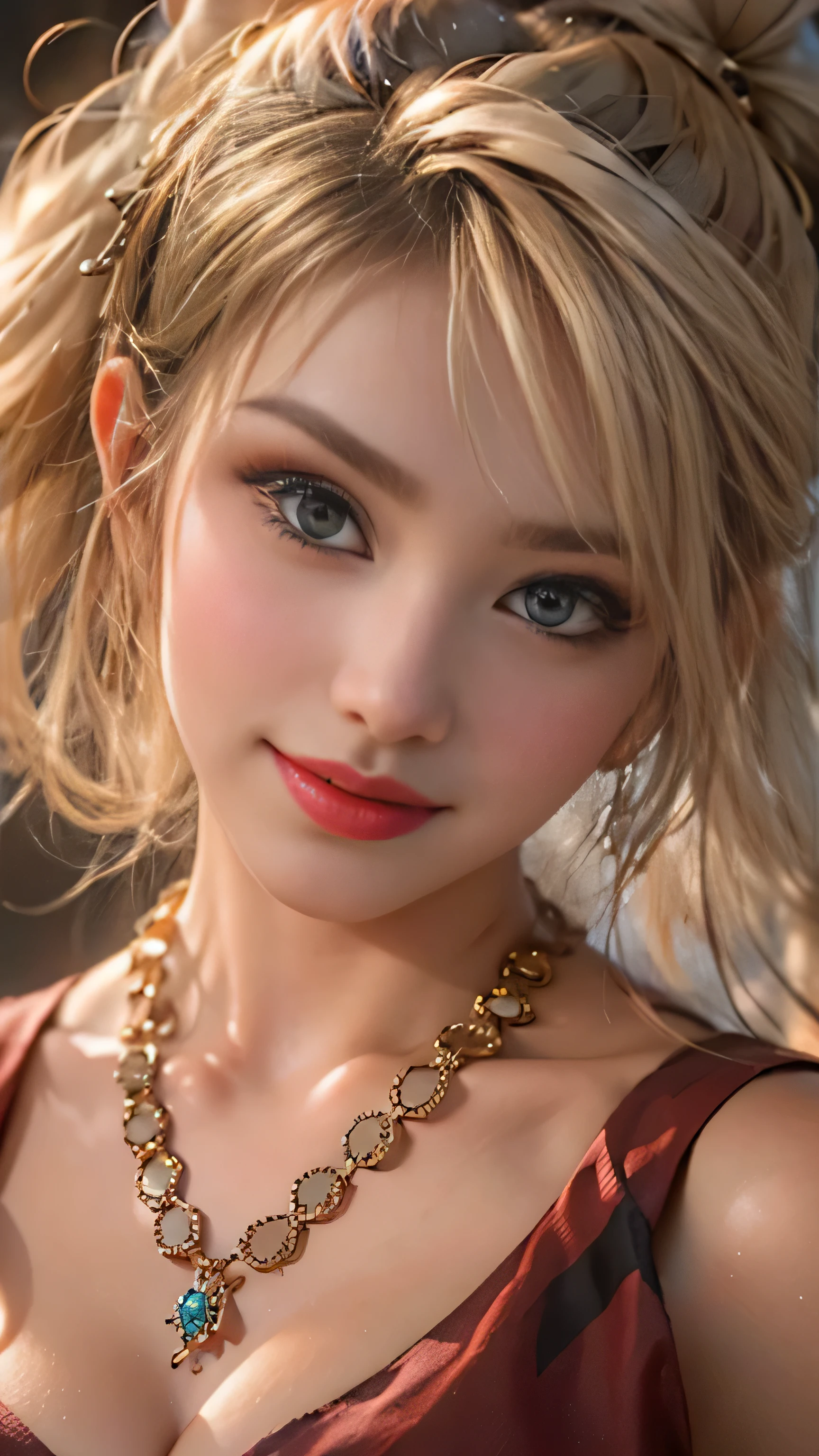 top-quality、8K Masterpiece、超A high resolution、(Photorealsitic:1.3)、Raw photo、女の子1人、20 year old Eastern European woman,ue,blonde  hair、glowy skin、1 Cyberpunk Super Beautiful Soldier、((super realistic details))、portlate、globalillumination、Shadow、octan render、8K、ultrasharp、beauty breast、Raw skin is exposed in cleavage、metals、cold color、、highly intricate detail、Realistic light、CGSoation Trends、Beautiful eyes、radiant eyes、Facing the camera、neon details、