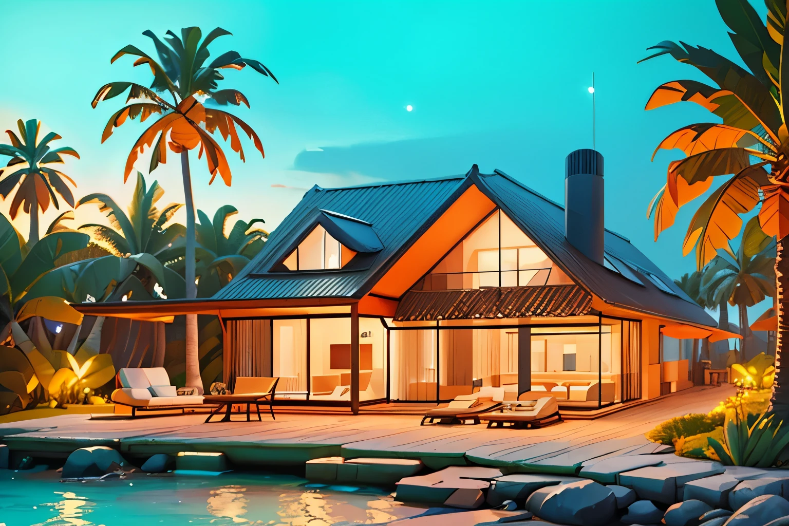 the sparkling house near beach