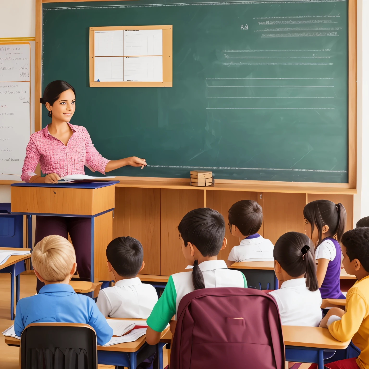 The teacher has taught something to Chatra