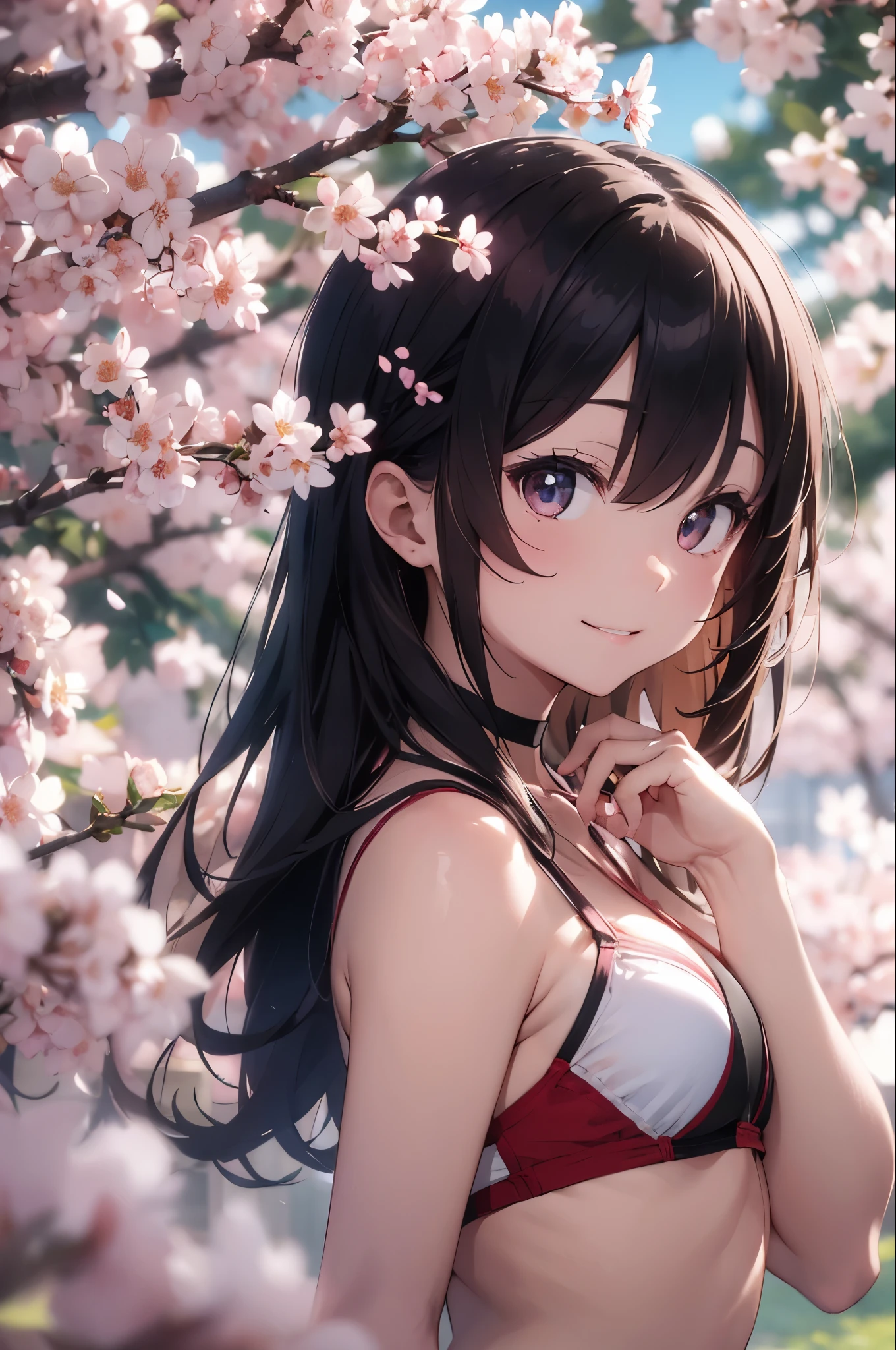 Iにさせて'Imagine the scene。In the background, Rows of cherry blossom trees in full bloom、Pale pink petals falling from the sky。Model looks perfect in cute red swimsuit.、smile at the camera、take a pose。Her bikini is、In the same color as cherry blossom petals、Symbolizes elegance and the arrival of spring。There'There was a film crew around...、Carefully adjust light and shadow、I'Trying to capture this perfect moment.。The sunlight is soft、It gives the whole scene a warm atmosphere.。
In this shoot、A used professional DSLR or mirrorless camera。The camera settings are as follows:
• Mode: In manual mode、exposed、ISO、Fine-tune your shutter speed。
• Aperture (F-Score): f2.8〜Set to F4 range.、Make your subject stand out、Beautifully blurring the cherry blossoms in the background。
• Shutter speed: 1. Capture the Movement/Please select 250 seconds or more。A quiet pose or、If you want to capture the moment when the petals flutter、Adjusting the Shutter Speed。
• ISO: For shooting in bright outdoor conditions、Set the ISO to 100 or 200、Keep it as low as possible。
seaweed、seaweed、seaweed、seaweed、seaweed、seaweed、