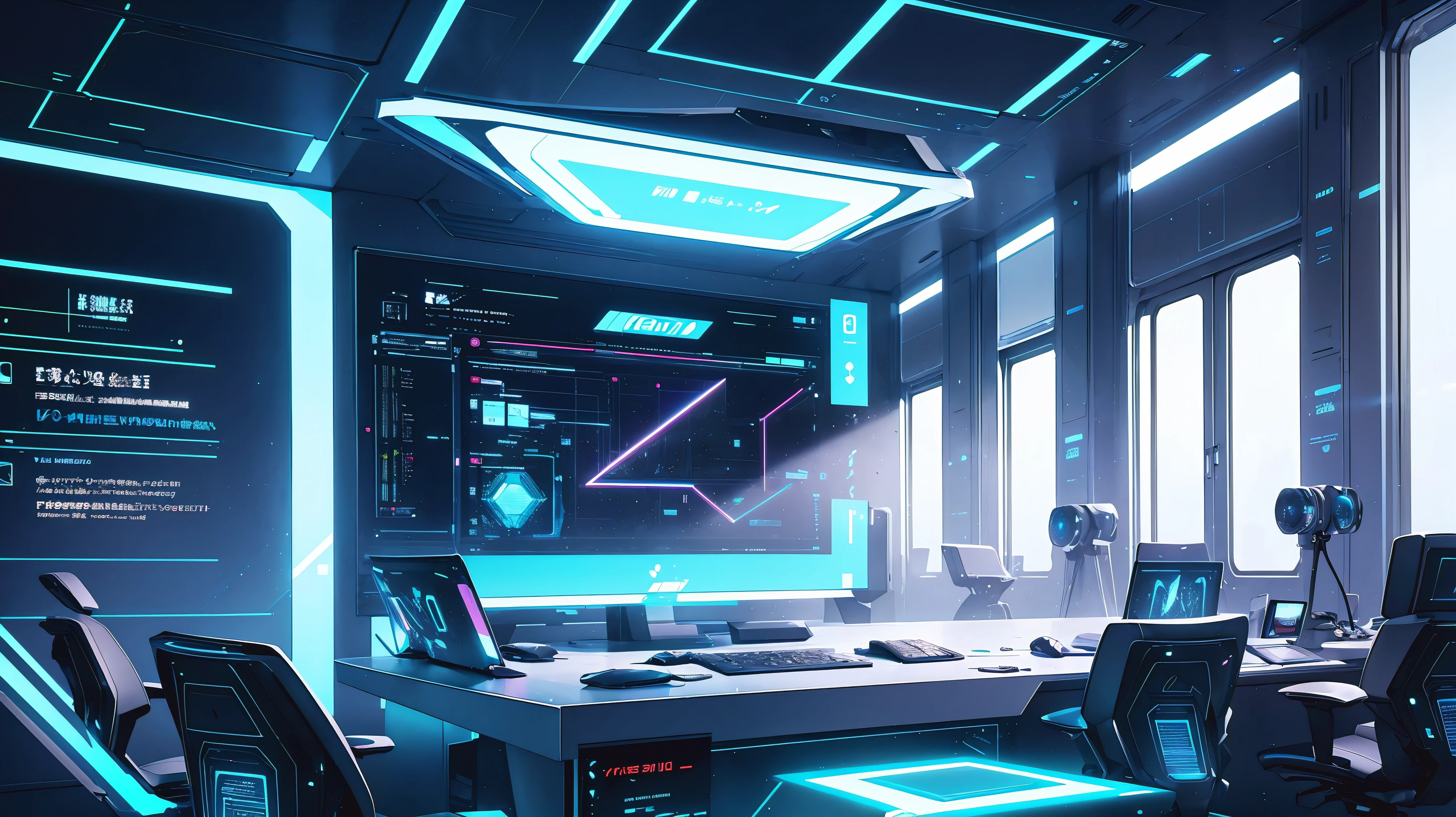 a futuristic image with the words "AI-Tools" written on it,high-tech materials, holographic technology, advanced interface design, professional workspace, sleek and clean lines, vibrant colors, minimalistic style, dynamic lighting, intricate details,banner image,
