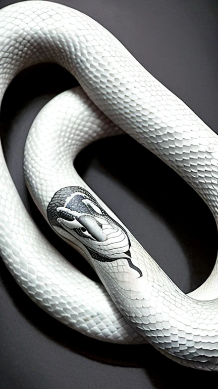 white snake、ouroboros、tattoo