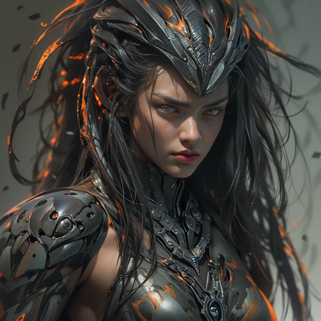 1 female alien, The predator, (extremely beautiful:1.2), (intense gaze:1.4), (predator:1.1), long dark claws, (NSFW:1), nipples, thick eyebrows, (She has shining orange eyes:1.2), the most beautiful face in the universe, jet black hair, symmetrical beautiful eyes, hyper detailed eyes,

A woman predator with an extremely beautiful face, her intense gaze fixed on her prey, a primal force that could not be denied.

(beautiful lean body:1.5), (muscular build:1.2), (prowling:1.3), (sleek movements:1.4)

Her beautiful body, muscular and toned, moved with sleek grace as she prowled, ready to strike at a moment's notice. The predator within her was always on,                                                                          
                                                                                                                                                               
 cinematic drawing of characters, ultra high quality model, cinematic quality, detail up, (Intricate details:1.2), High resolution, High Definition, drawing faithfully, Official art, Unity 8K wall , 8K Portrait, Best Quality, Very High resolution, ultra detailed artistic photography,